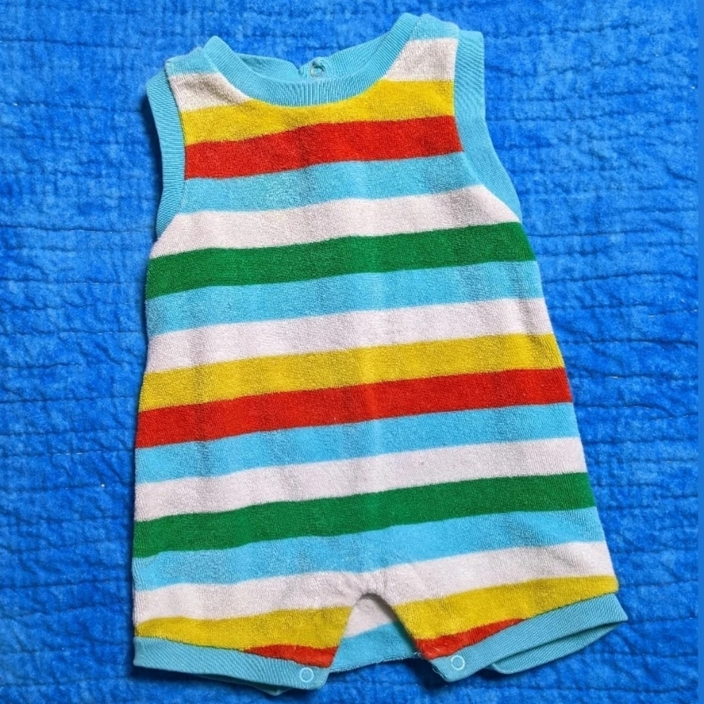 5/$25 Marimekko terrycloth romper